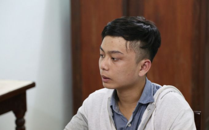 Hình ảnh nghi phạm Hồ Phan Nhật Tân