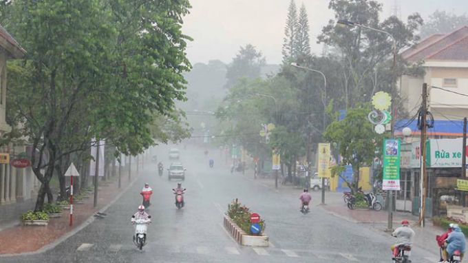 Dự báo thời tiết hôm nay 1262017 các khu vực trên cả nước