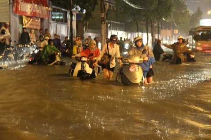 Xe chết m&aacute;y do ngập nước. Ảnh minh họa.