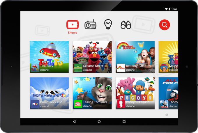 Youtube Kids với nội dung đ&atilde; được kiểm duyệt ph&ugrave; hợp với trẻ em
