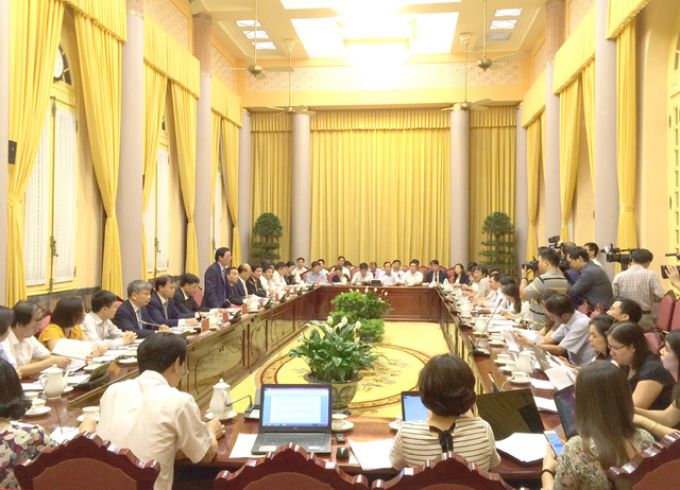 To&agrave;n cảnh Hội nghị. Ảnh: VGP/Nguyễn Ho&agrave;ng