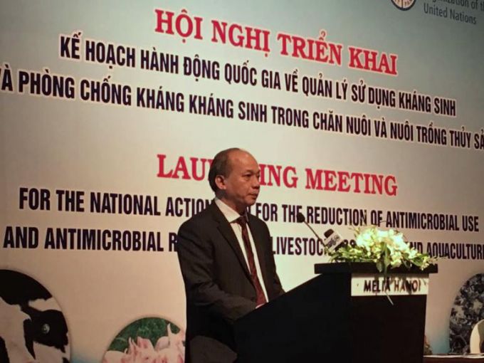 Từ năm 2018 cấm dùng thức ăn chứa kháng sinh kích thích tăng trưởng
