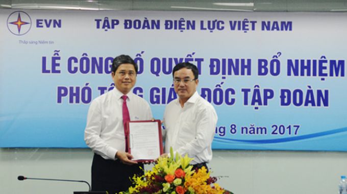 Tập đoàn Điện lực bổ nhiệm Phó Tổng Giám đốc mới