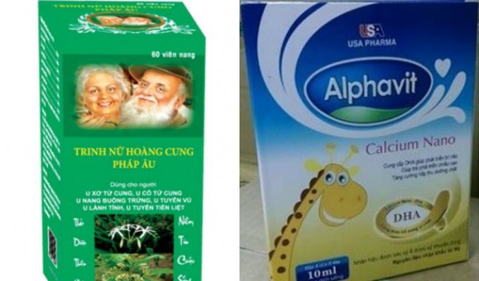 Sản phẩm thực phẩm bảo vệ sức khỏe giả bị ph&aacute;t hiện