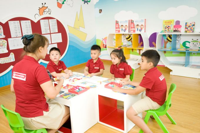 Sau những giờ ph&uacute;t học tập, hoạt động, vui chơi tại STEAMe GARTEN, trẻ sẽ được trải nghiệm Massage nhằm thư gi&atilde;n tinh thần