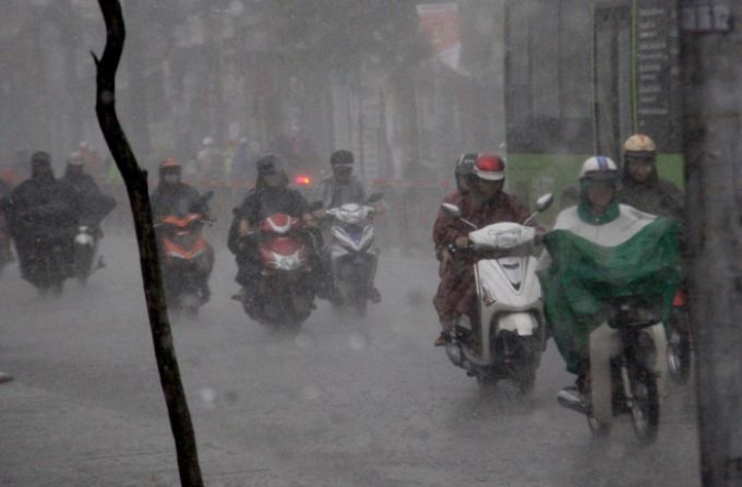 Dự báo thời tiết ngày mai 14102017 Hà Nội, Đà Nẵng, TP. Hồ Chí Minh