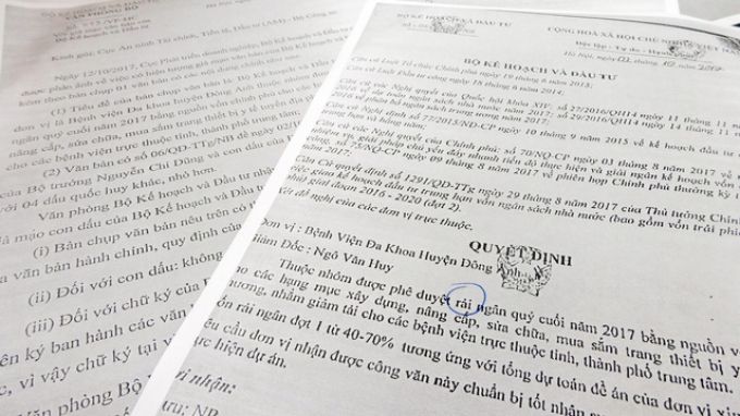 Điều tra và xử lý các văn bản giả mạo chữ ký của Bộ trưởng Kế hoạch và Đầu tư