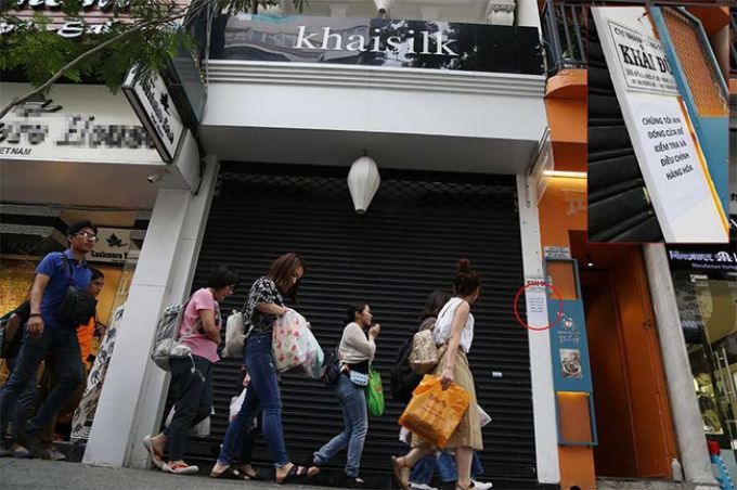 Kiểm tra toàn bộ hoạt động của Công ty cổ phần đầu tư Khaisilk tại TP. HCM