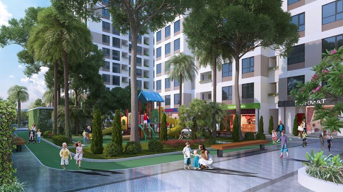Kh&ocirc;ng gian sống đ&aacute;ng mơ ước tại Valencia Garden