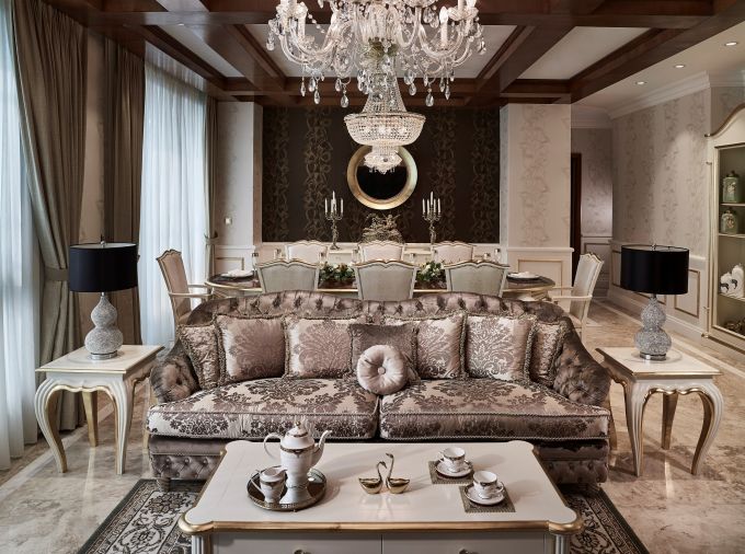 Mỗi căn hộ D&rsquo;. Palais Louis đều mang phong c&aacute;ch quyền qu&yacute;, sang trọng của những thương hiệu nội thất cao cấp nhất thế giới