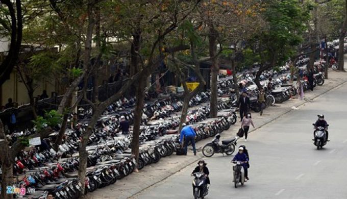 Hà Nội Tăng cường kiểm tra, xử lý các điểm trông giữ xe