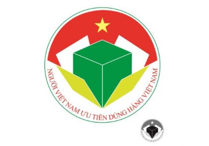 Mẫu biểu tượng ch&iacute;nh thức Cuộc vận động Người Việt Nam ưu ti&ecirc;n d&ugrave;ng h&agrave;ng Việt Nam