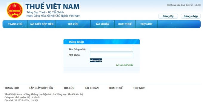 Tổng cục Thuế đ&atilde; ho&agrave;n thiện c&aacute;c chức năng của hệ thống dịch vụ thuế điện tử