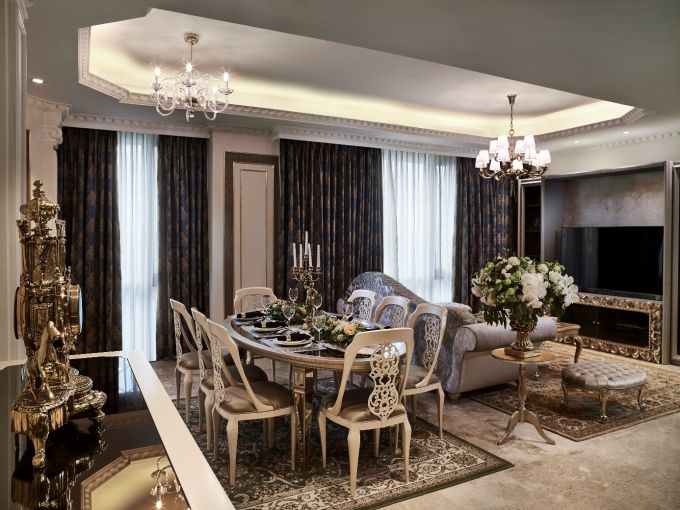 Giusti Portos và dấu ấn thanh lịch tại căn hộ d’. Palais Louis
