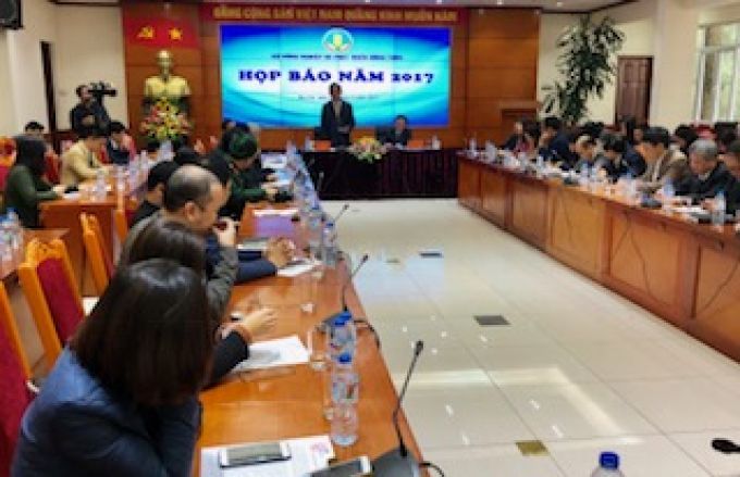 To&agrave;n cảnh họp b&aacute;o - Ảnh: VGP/ Đỗ Hương