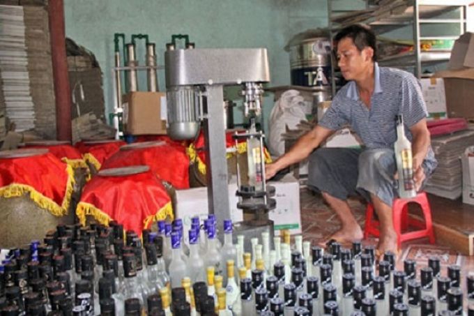 Hà Nội Tịch thu hơn chục nghìn lít rượu không rõ nguồn gốc