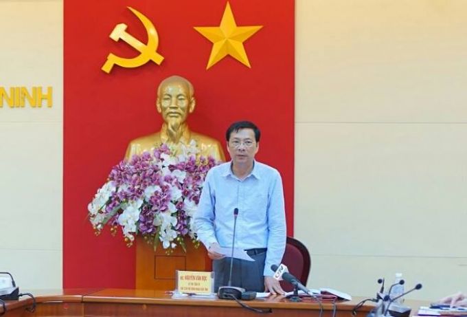 Ông Nguyễn Văn Đọc, Bí Thư Tỉnh Ủy Quảng Ninh làm việc với Tổng Công ty Đông Bắc