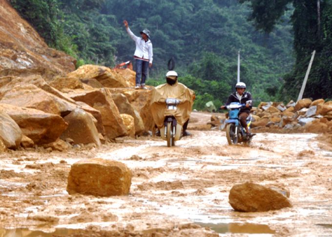 Vùng núi phía Bắc cần đề phòng nguy cơ lũ quét, sạt lở đất