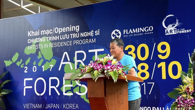 NĐK Nhật Bản Mukai Katsumi b&agrave;y tỏ niềm vui khi lần thứ 2 tham dự AIF.