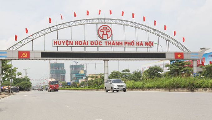Huyện Hoài Đức đón nhận Bằng công nhận đạt chuẩn nông thôn mới