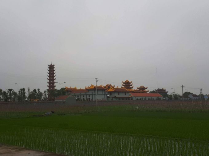 Thái Bình Nghi vấn Chùa “khủng” xây dựng không phép