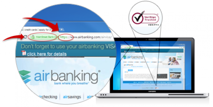 kiểm tra xem có phải website chính thức của ngân hàng không.