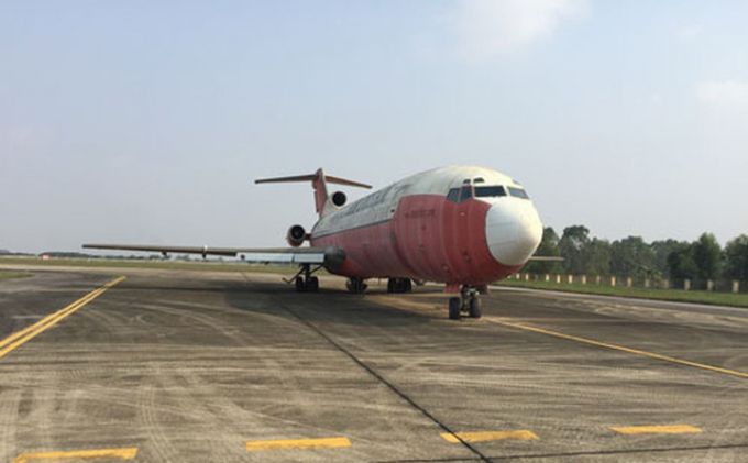 Sau 10 năm bị bỏ rơi Boeing 727 được đem bán đấu giá