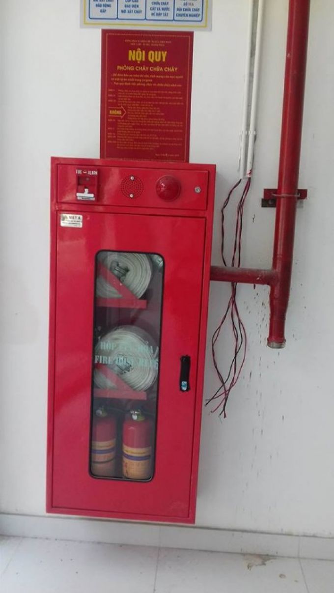 hệ thống PCCC vẫn c&ograve;n dang dở chưa ho&agrave;n thiện