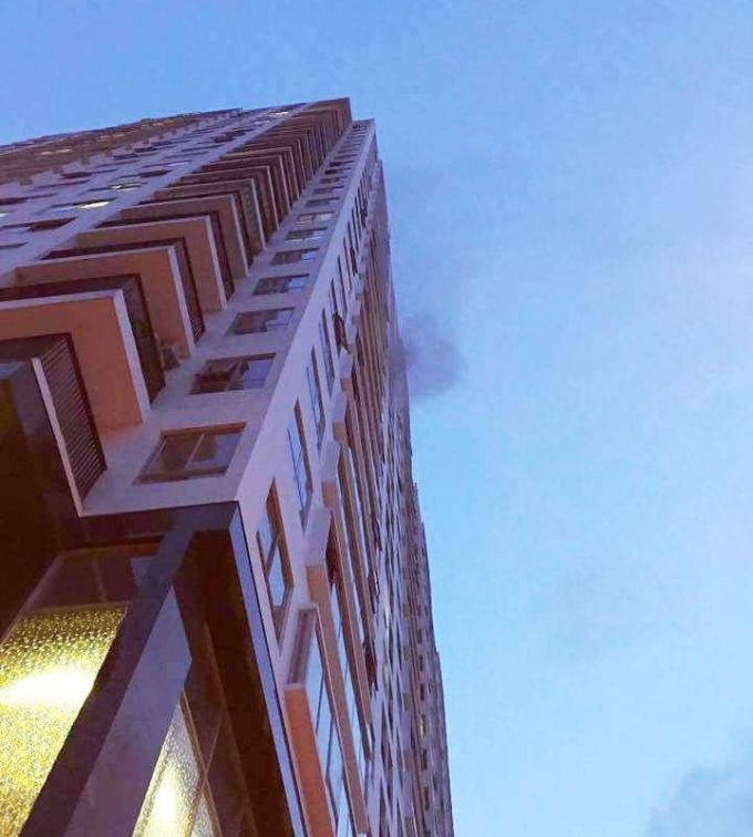 Hỏa hoạn xảy ra tại tầng 15 của t&ograve;a nh&agrave; 