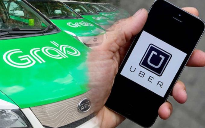 Yêu cầu thanh tra nộp thuế đối với Uber và Grab
