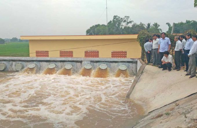 Kích hoạt 145 trạm bơm phòng chống ngập úng