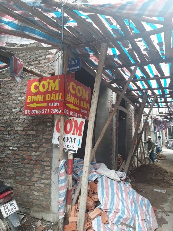 Hoàng Mai (Hà Nội) Hàng loạt công trình xây dựng sai phép tại phường Đại Kim