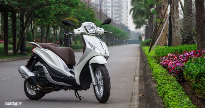 Chiến dịch triệu hồi để nâng cấp xe Piaggio Medley 125150 ABS