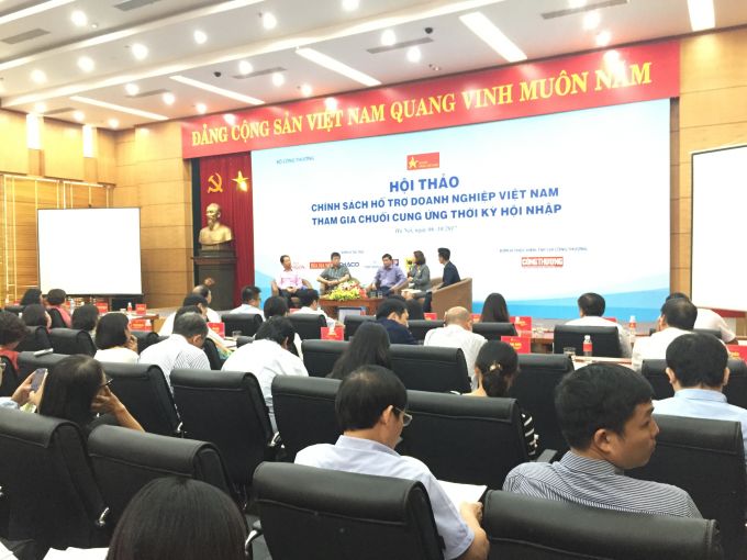 Hội thảo “Chính sách hỗ trợ doanh nghiệp Việt Nam tham gia chuỗi cung ứng thời kỳ hội nhập”