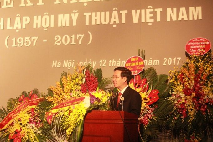 Lễ kỷ niệm 60 năm thành lập Hội Mỹ thuật Việt Nam