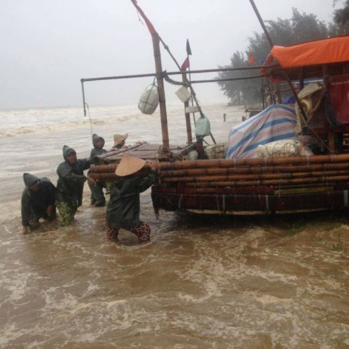 Thanh Hóa  Tăng cường đối phó với mưa lớn sau bão số 10