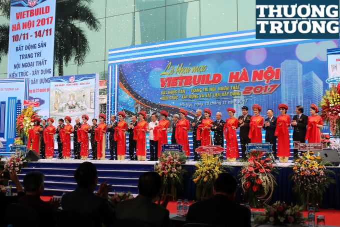 Khai mạc Triển lãm Vietbuild 2017 lần thứ 3 tại Hà Nội