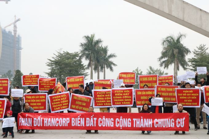 Cư dân khu Đoàn ngoại giao phản đối xây bệnh viện ung bướu trong KĐT